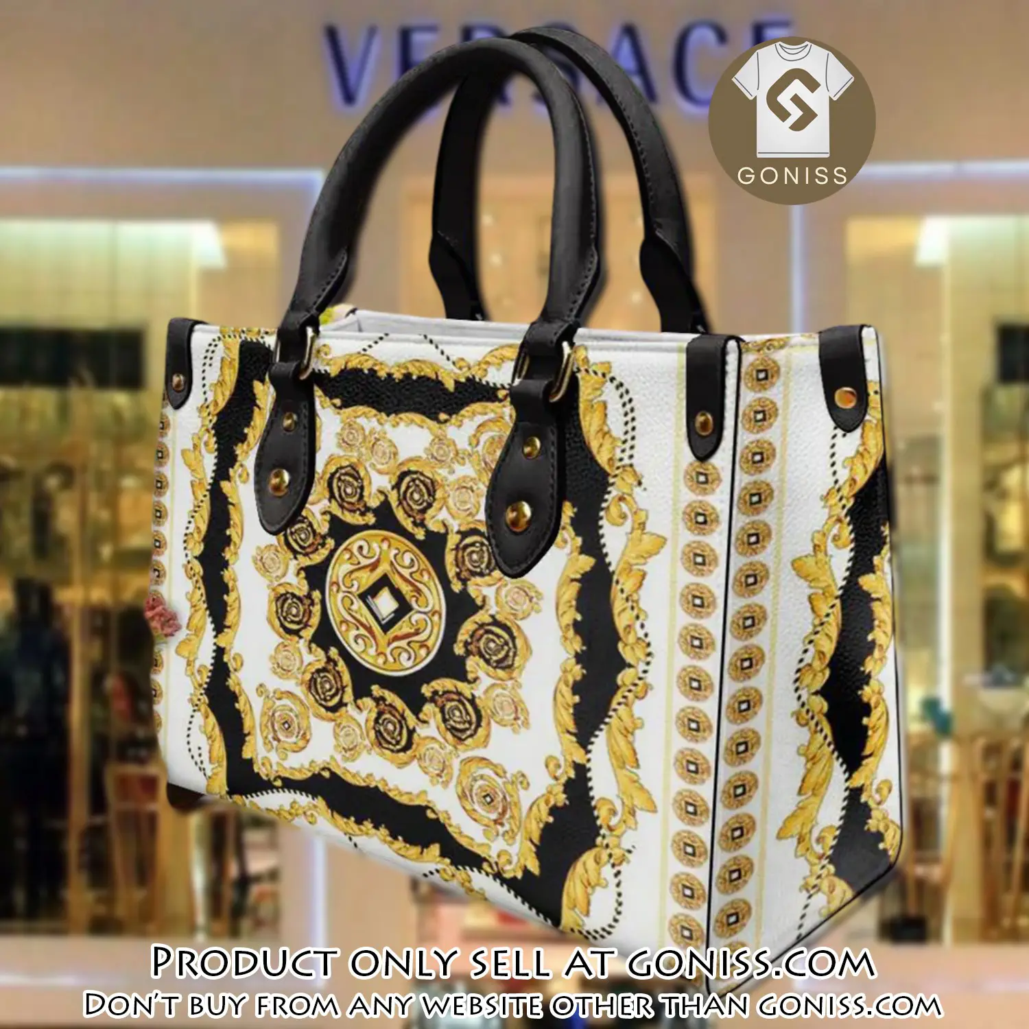 Versace women luxury leather handbag 3d lhb1076 gn0831776